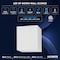 Luxrite Luxrite Square LED Up and Down Wall Sconces, 5CCT 2700K-5000K, 15W, 1000LM, IP65, ETL - White 2-Pack LR40310-2PK - alternate 3